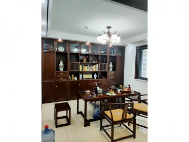 濟南美式實木辦公家具訂購案例