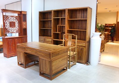 書桌書柜組合