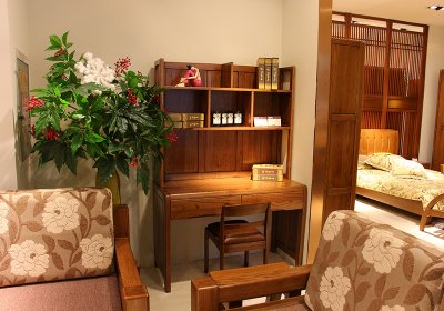 實(shí)木書柜